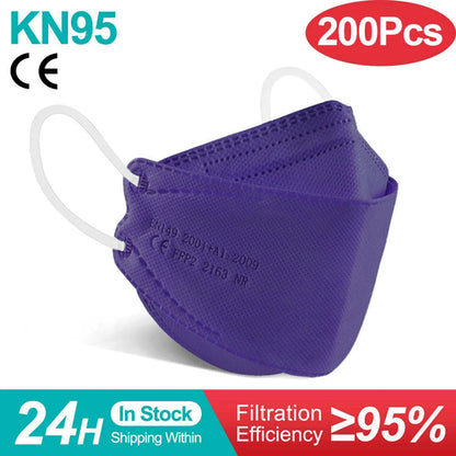 10 Days Delivery! Approved FFP2 Mask Hygienic Safety Dust Respirator