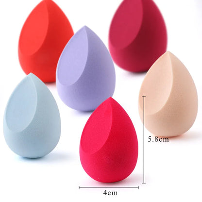 20/5/1pcs Makeup Sponge Concealer Smooth Cosmetic Powder Puff Cut