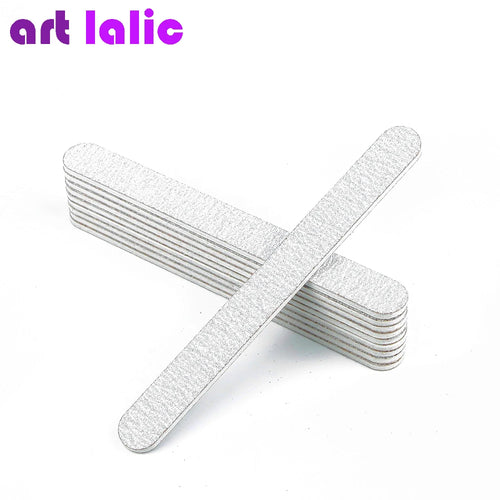5Pcs Emery Board Nail Files, Straight Sandpaper Files for Nail Art DIY