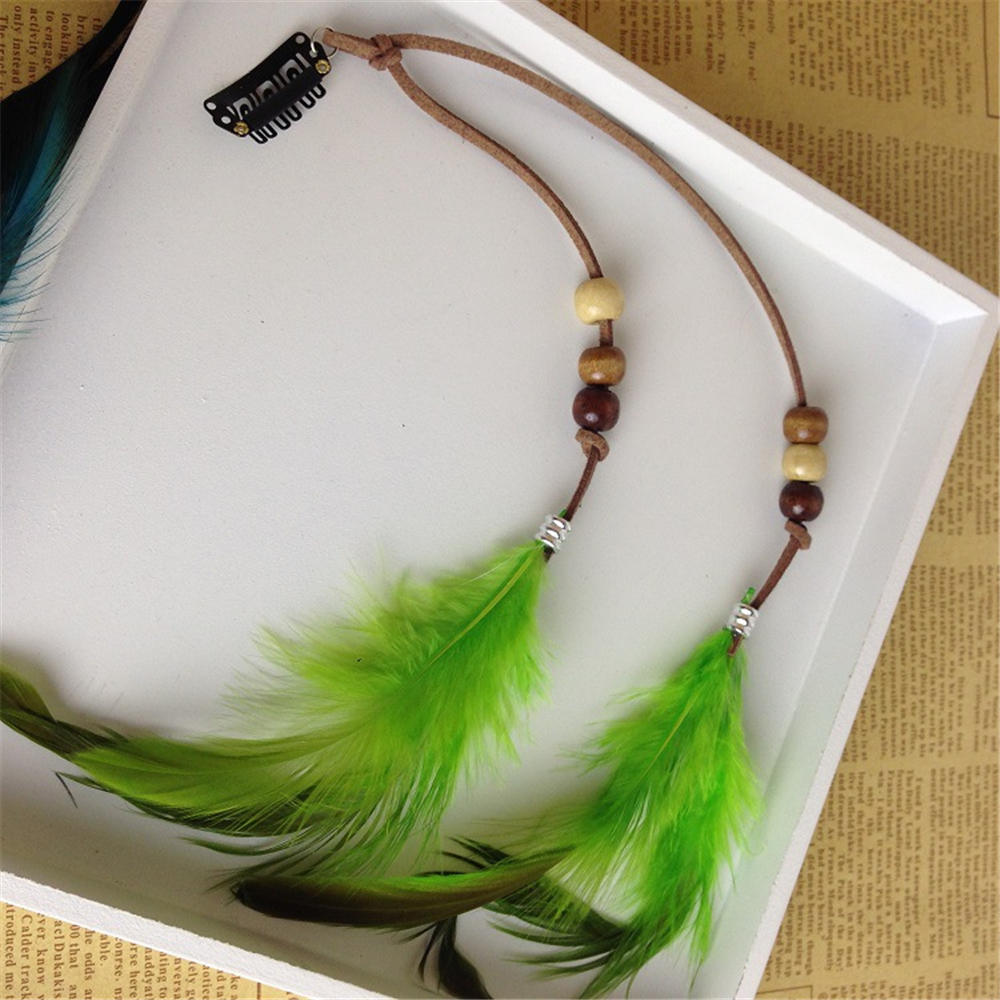 Boho Feather Headband