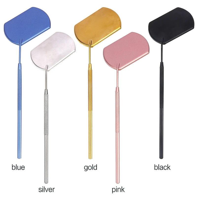 Eyelash Mirror Grafting Lash Magnifying Beauty Long Handle For