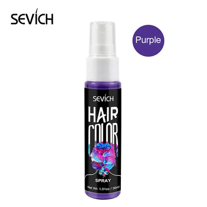 Temporary Hair Color Spray One-Time Hair Dyeing Instant Hair Salon