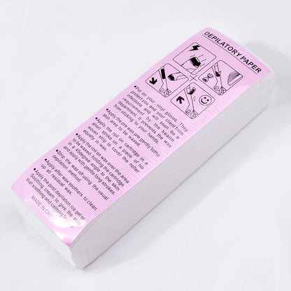 100pcs Removal Nonwoven Body Cloth Hair Remove Wax Paper Rolls High