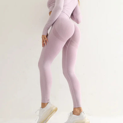 Seamless High Waist Sports Leggings