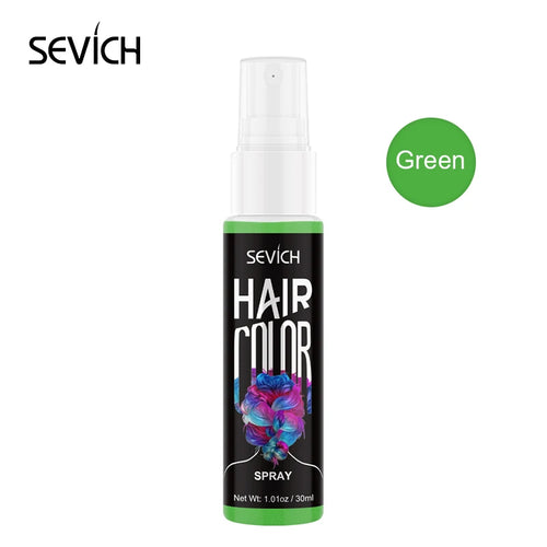 Temporary Hair Color Spray One-Time Hair Dyeing Instant Hair Salon