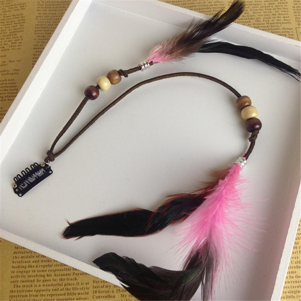 Boho Feather Headband