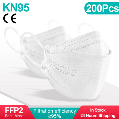 10 Days Delivery! Approved FFP2 Mask Hygienic Safety Dust Respirator