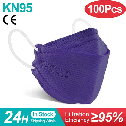 10 Days Delivery! Approved FFP2 Mask Hygienic Safety Dust Respirator