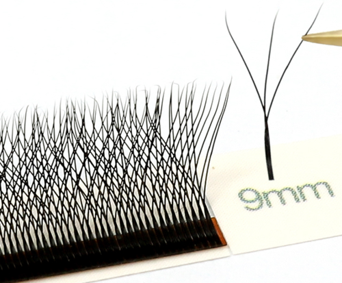 MARIA 3D W Shaped Soft Lash Extension Supplies 0.07 Brown Eyelashes