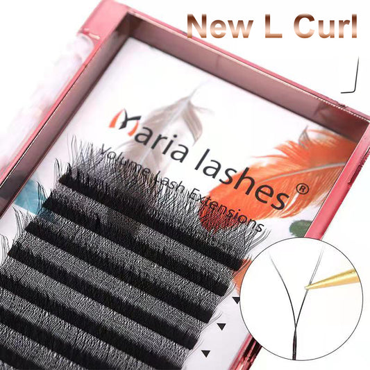 MARIA Y Volume Eyelash Extensions D/L Curl YY Wire Easy Fan Russian