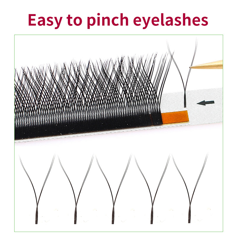 MARIA Y Volume Eyelash Extensions D/L Curl YY Wire Easy Fan Russian