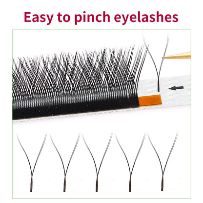 MARIA Y Volume Eyelash Extensions D/L Curl YY Wire Easy Fan Russian