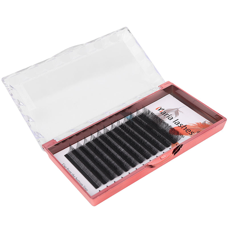 MARIA Y Volume Eyelash Extensions D/L Curl YY Wire Easy Fan Russian