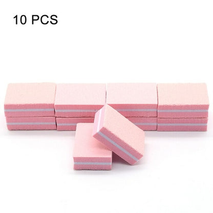 Nails Buffer Grind Buffing Block pink Nail File For Pedicure Manicure