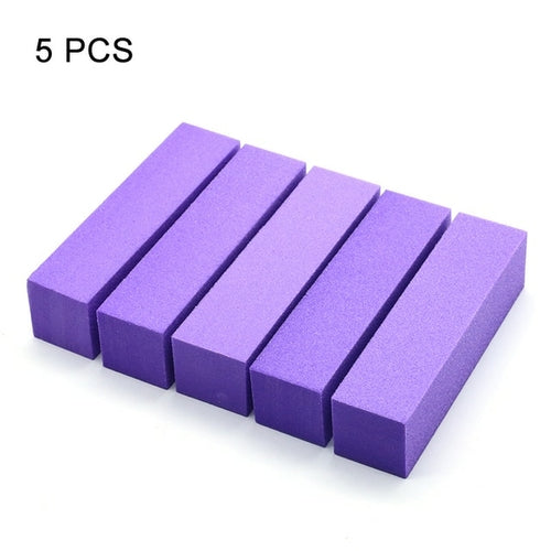 Nails Buffer Grind Buffing Block pink Nail File For Pedicure Manicure