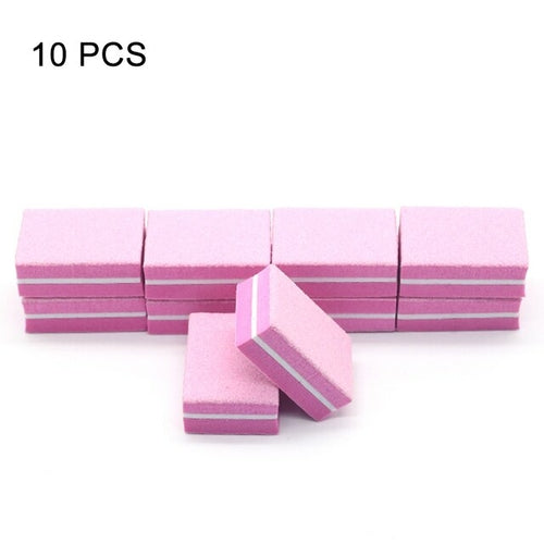 Nails Buffer Grind Buffing Block pink Nail File For Pedicure Manicure