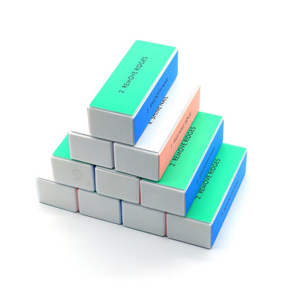 Nails Buffer Grind Buffing Block pink Nail File For Pedicure Manicure