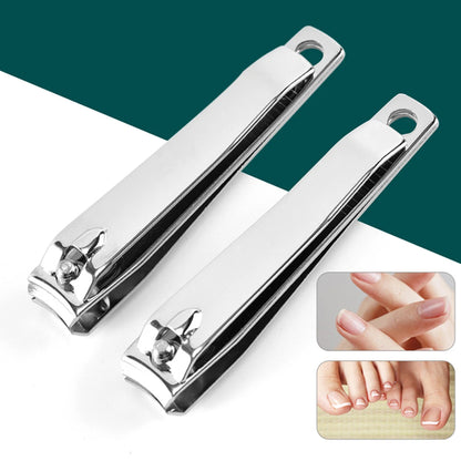 Nail Clipper, Premium Sharp Sturdy Stainless Steel Fingernail And