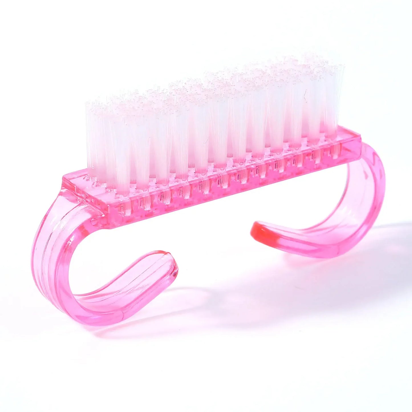 1/5/20Pcs Acrylic Nail Brush Pink Color Nail Art Manicure Pedicure