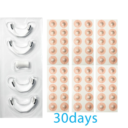 30Days/Box Anti-Snoring Magnetic Nose Clip  Skin-Safe Boost Air