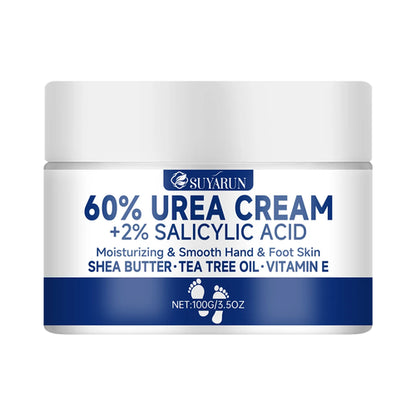 SUYARUN 60% Urea Foot Cream for Cracked Heels & Dry Skin - Intensive