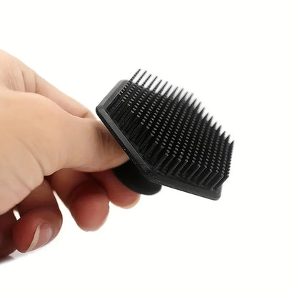 1-4-piece bath brush set Soft silicone bath brush with non-slip