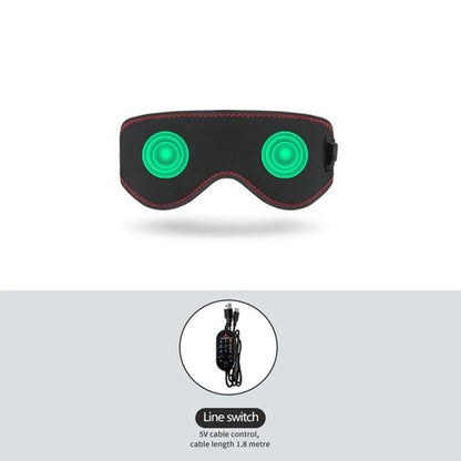 Portable Electric Heated Eye Massager USB-Powered Winter Warm Eye Mask