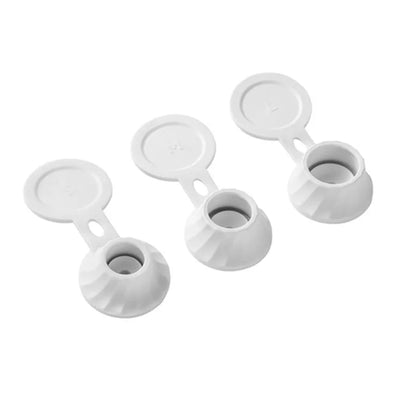Bottle Emptying Caps, 3/6pcs Adapters Transfer Connector, 3 Sizes