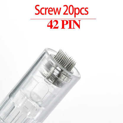 Screw Needle Cartridge for Screw Port Derma Pen Microneedle Beauty