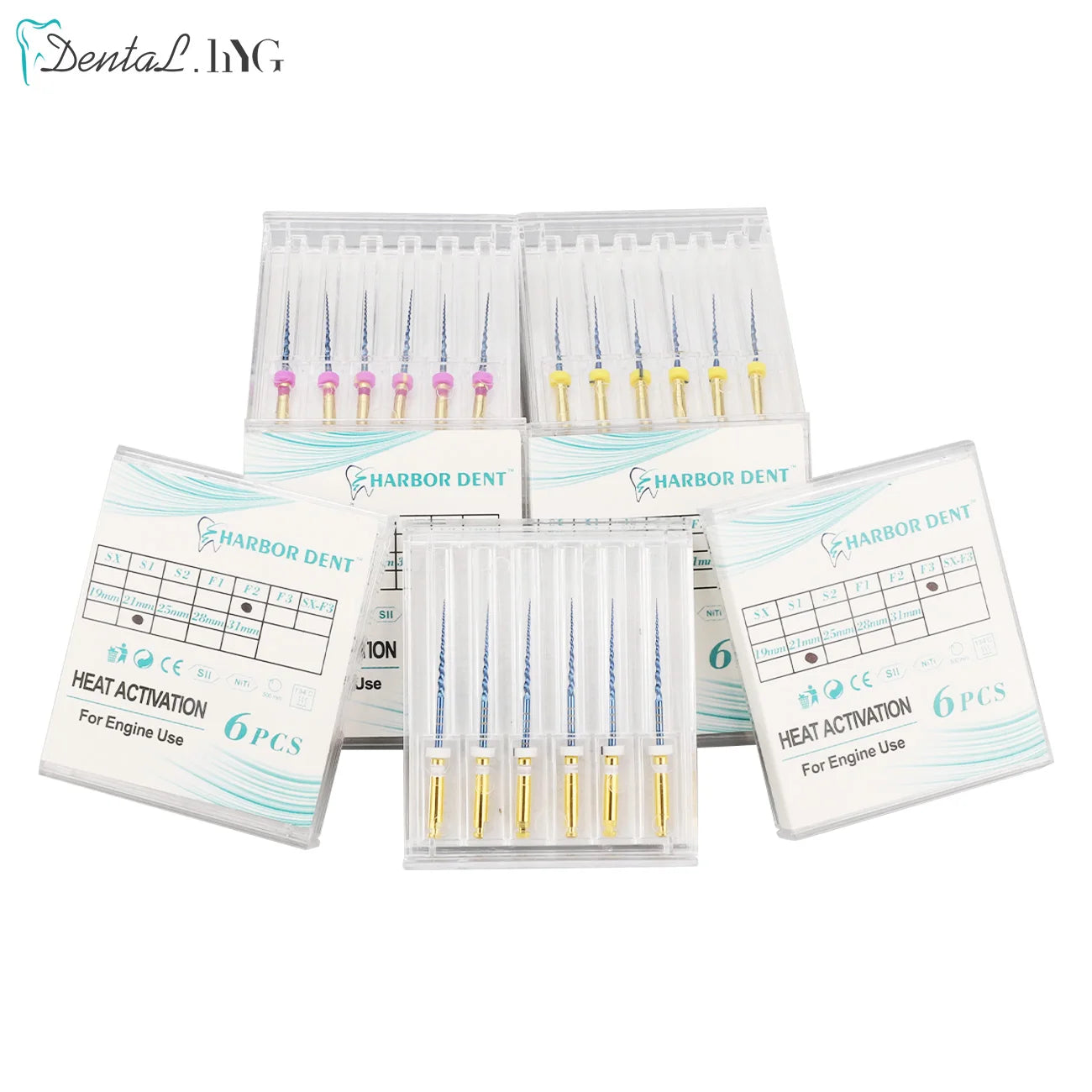 Dental SX-F3 Blue Files Nitinol Rotary Universal Engine Endodontic