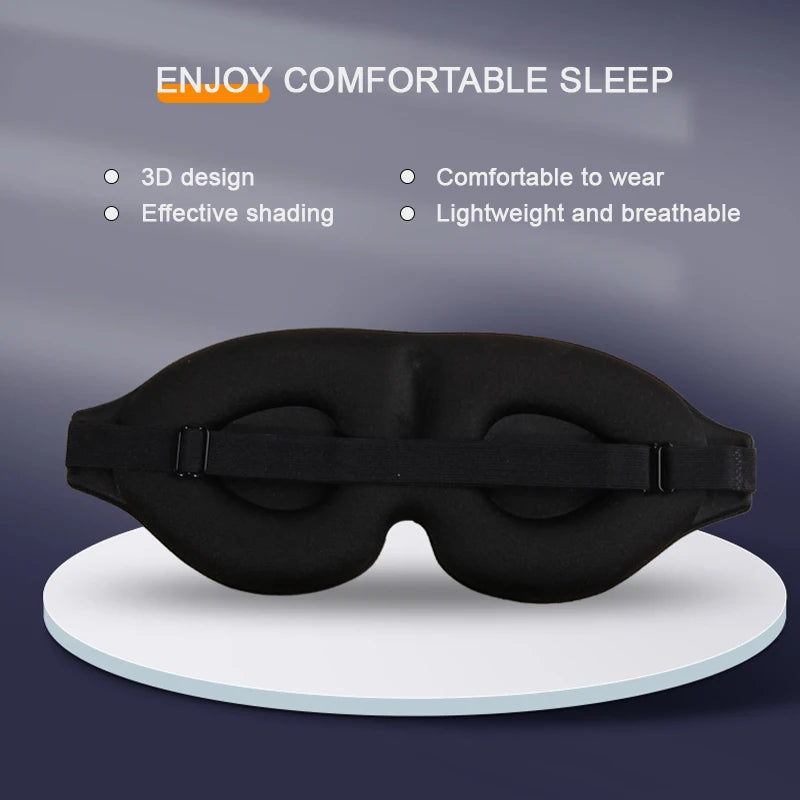 3D Eye Mask Adjustable Suitable for Men and Women with No Pressure on