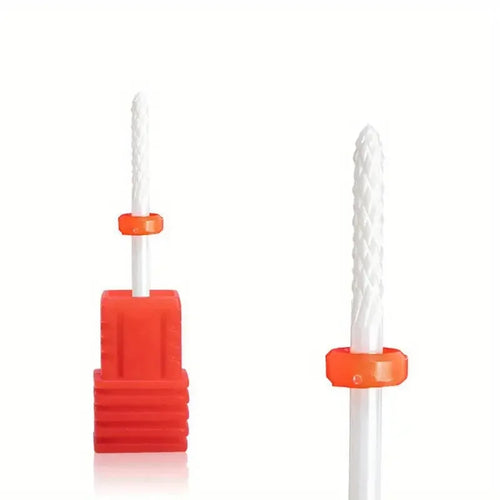 1Pcs Ceramic Milling Cutter Nail Drill Bits Electric Manicure Drills
