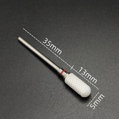 Ceramic Carbide Nail Drill Bit Rotate Burr Milling Nail Cutter Bits