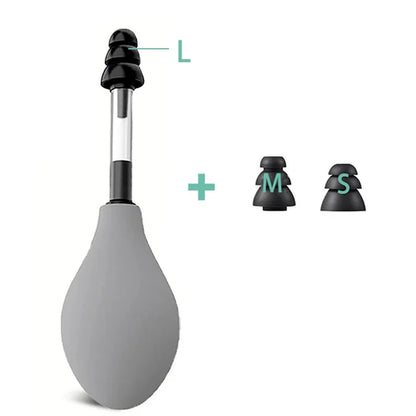 Ear Pressure Tool Portable Ear Pressure Relief Suction Device Wih 3
