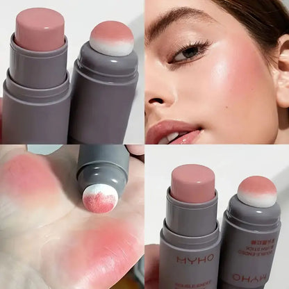Blush Stick Double-ended Expansive Color Natural Long Lasting Matte