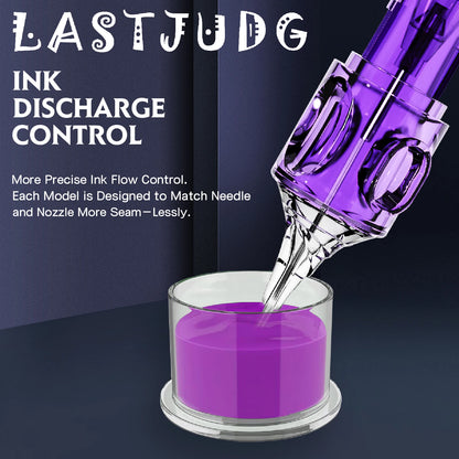LASTJUDG Tattoo Needles 20PCS Disposable Tattoo Needles RL RS M1 RM