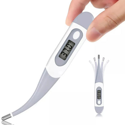 Thermometer for Adults, Soft Head Digital Oral Thermometer for Fever,