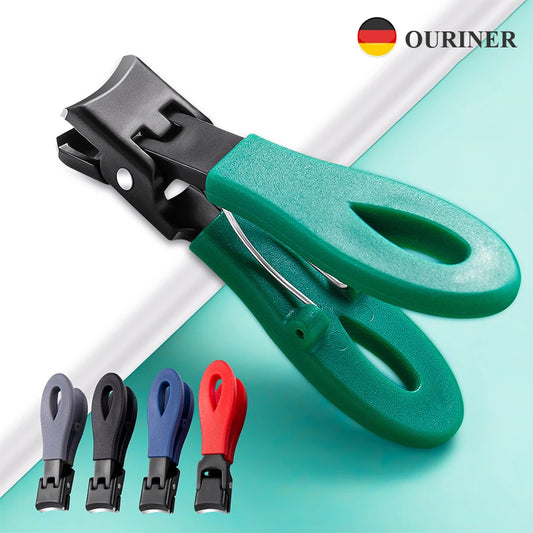 Portable Ultra Sharp Nail Clippers Stainless Steel Wide Jaw Opening