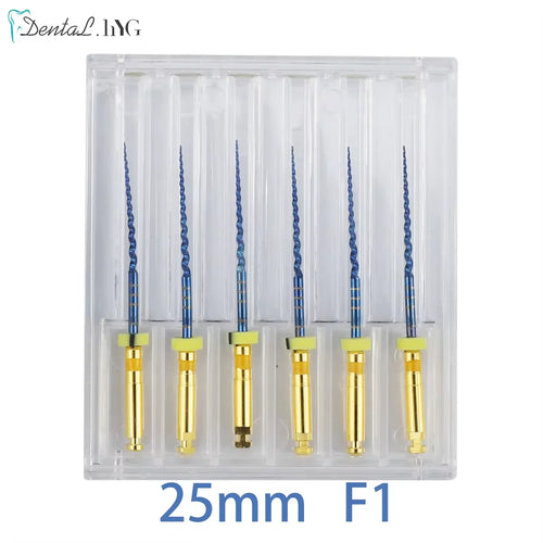 Dental Root Canal File Gold Endo Rotary Super Files Golden Endodontic