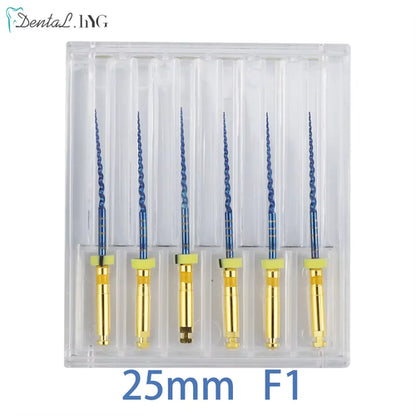 Dental Root Canal File Gold Endo Rotary Super Files Golden Endodontic