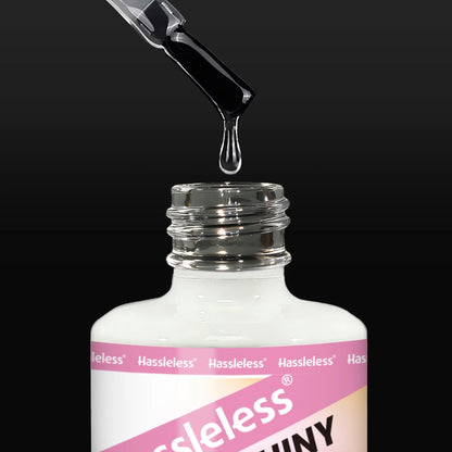 Hassleless Single Pack Ultra-Gloss Top Coat Gel Nail Polish - Glossy