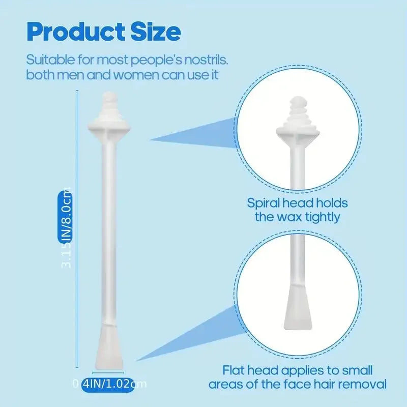 Nose Wax Sticks 100/60/40/10PCS Nose Wax Applicators For Painless Nose