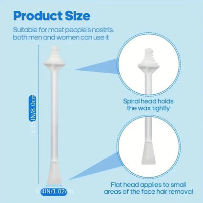 Nose Wax Sticks 100/60/40/10PCS Nose Wax Applicators For Painless Nose