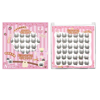 Self-Adhesive No-glue Eyelashes Ultra-thin Sheet Series False