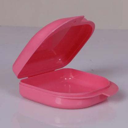 1pcs Denture Tray Box Dental Orthodontic Retainer Box Case Plastic