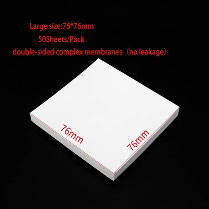 50Sheets/Pack Dental Disposable Mixing Paper Denture Laboratory