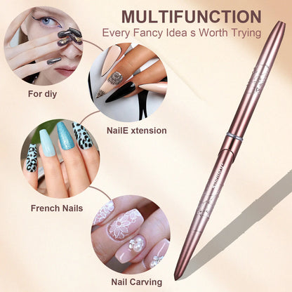 Kolinsky Acrylic Nail Brush Kolinsky Hair Bristles Round Shaped Handle