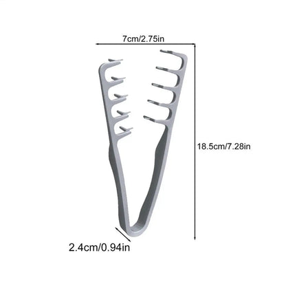 Wide Tooth Hair Comb Volumizing Wide-Tooth Hair Styling Comb Styling