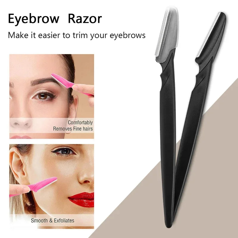 40Pcs Eyebrow Trimmer Makeup Beauty Tools Safe Eye Brow Razor Body