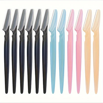 3/5/6/10/12 Piece Multi-Purpose Eyebrow Shaver Set - Gentle Facial